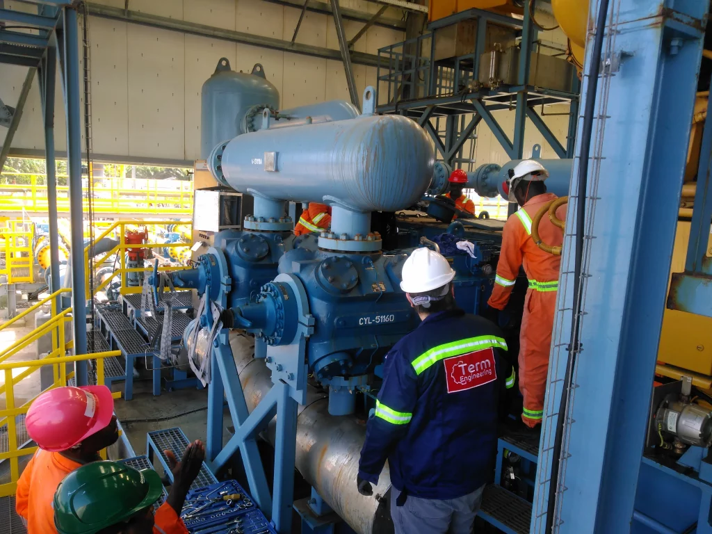 Servicing of Compressor K-5-1110